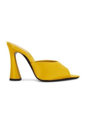 Saint Laurent Suite Mule Sandals Ocre Women’s EU 38.5/US 8.5